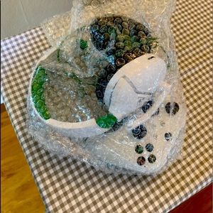 Xbox one s controller and turtle club headset